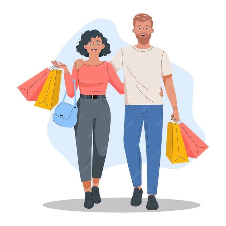 Shopping Illustration